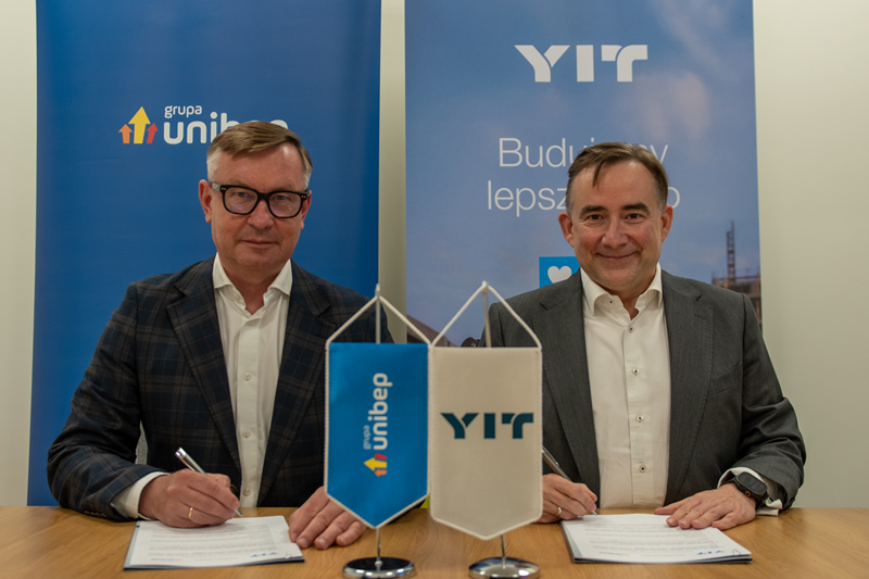YIT i Unibep nawiązują strategiczną współpracę w obszarze infrastruktury bezpieczeństwa