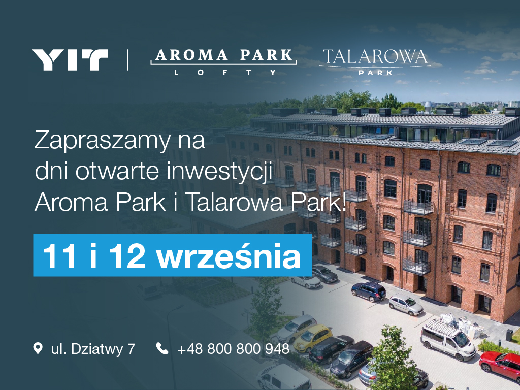 Wrześniowe Dni Otwarte z YIT – zobacz swoje przyszłe mieszkanie na żywo!
